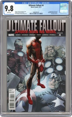 Ultimate Fallout #4A.D Bagley Variante Cgc 9.8 2011 3865081001 1st Miles Morales