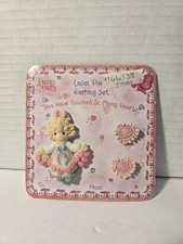 PRECIOUS MOMENTS Lapel Pin Earring Set You Have Touched So Many Hearts New