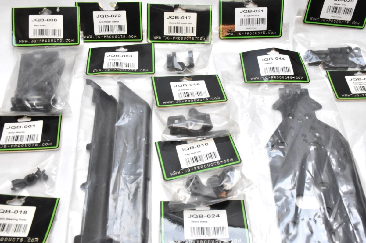 JOB LOT JQ RACING Products for 1 8 RC BUGGY THE CAR 25 NEW IN BAG PARTS