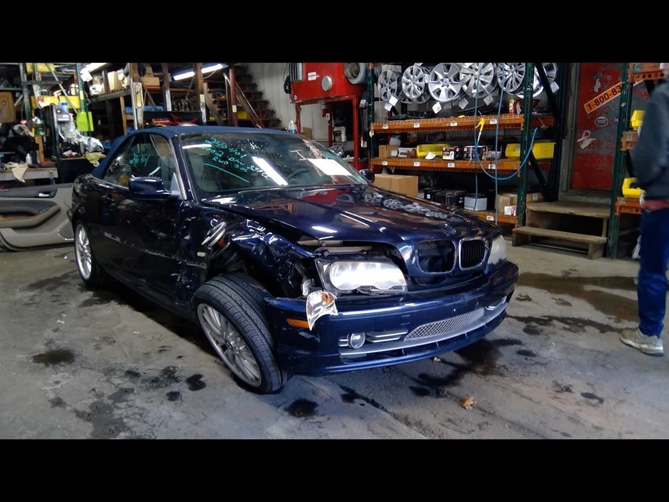 Driver Quarter Window Regulator Convertible Fits 01-06 BMW 325i 1465060 - Image 2 of 4