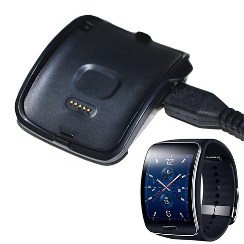 Caricabatteria cavo USB Docking ricarica per Samsung Gear S Smart Watch SM-R750 - Zdjęcie 2 z 4