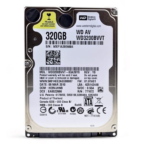 Hard Disk SATA 320GB 2.5" Per HP EliteDesk 800 G2 MINI - Con Windows 7 Professional 64bit Già Installato