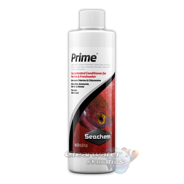 SEACHEM PRIME AMMONIA NITRITE NITRATE REMOVER DECHLORINATOR FISH TANK AQUARIUM