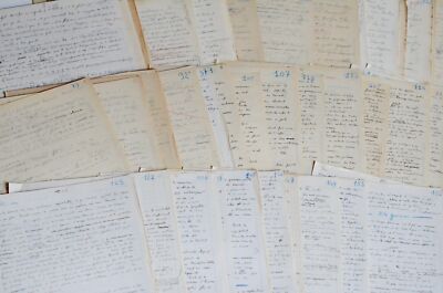 Manuscript Full / Complete of the Book Of Casteret on The Caver Edouard-Alfred
