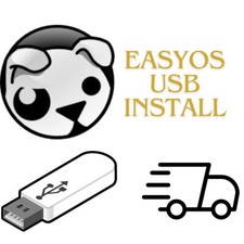 EASYOS 6.5 Linux Bootable Installer USB Flash Drive 64Bit Easy OS