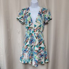 Show Me Your Mumu Ibiza Mini Dress Women's Size Large Lava Lava Beach Club