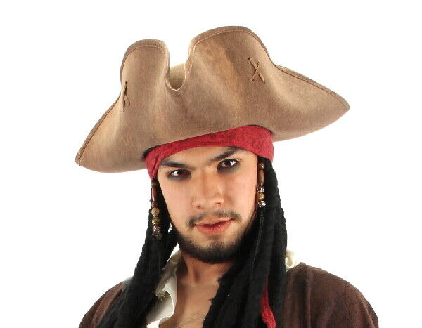 fantasia do capitão Jack Sparrow Plus Size Piratas do Caribe