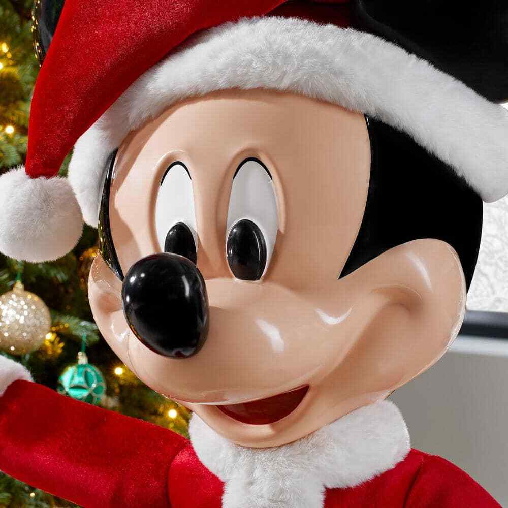 Transparent Mickey Mouse Santa Hat Mickey Mouse Scarf Santa Claus