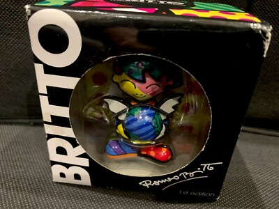 Britto Mini School Girl In Original Box(Cheryl) 1st Edition.