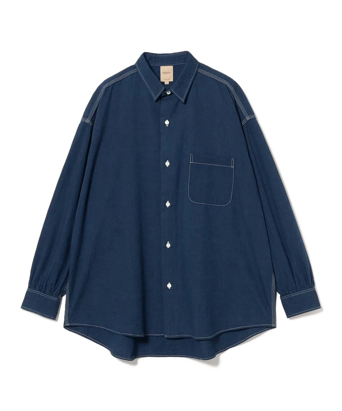 (ASK availability First) BEAMS ALESSANDRO GHERARDI   Linen cotton denim open new