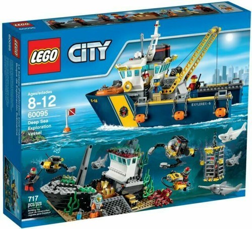LEGO 60095 City Deep Sea Exploration Vessel Brand New Sealed
