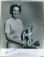Norma Shook First Flight Pro Only Staff Member Chattanooga Tn Wirephoto 8X10
