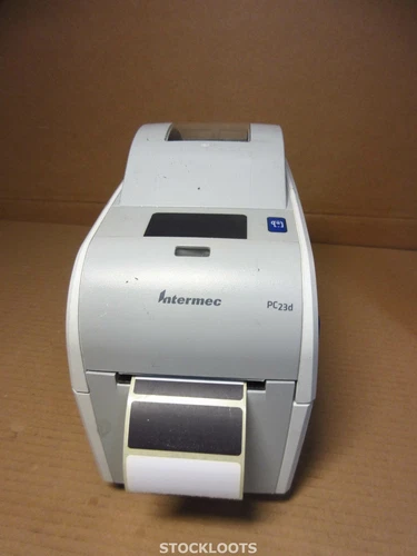 Intermec PC23D PC23DA000002 USB Thermal 2" Label Printer Drucker TESTED OK + PSU
