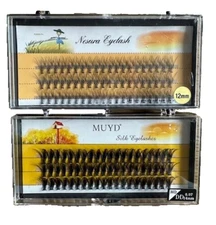 Professional Individual Eyelashes Silk Nesura False EyeLashes Extension FASTSHIP