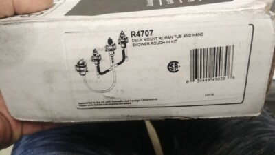 #ad #ad DELTA R4707 Roman Tub Rough In Valve Only with Hand Shower Rough In $184.99