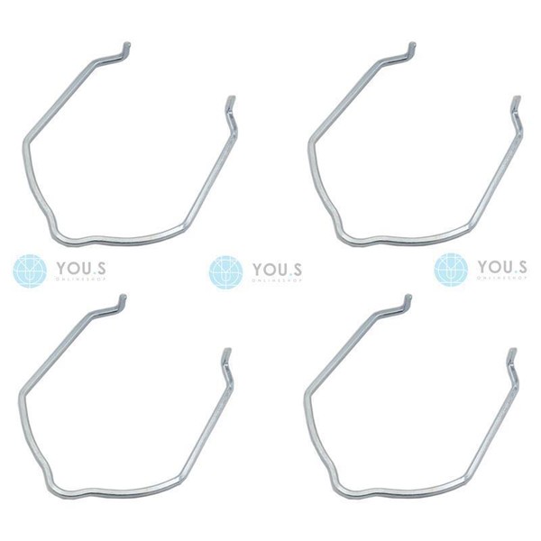 4 X You.S Original Sicherung Clips Ladeluftschlauch FüR Seat / VW - 1K0145769H-image