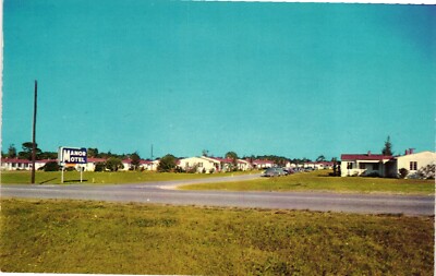 Manor Motel Gainesville Florida FL On US 441 Unposted C1960 Vintage Postcard
