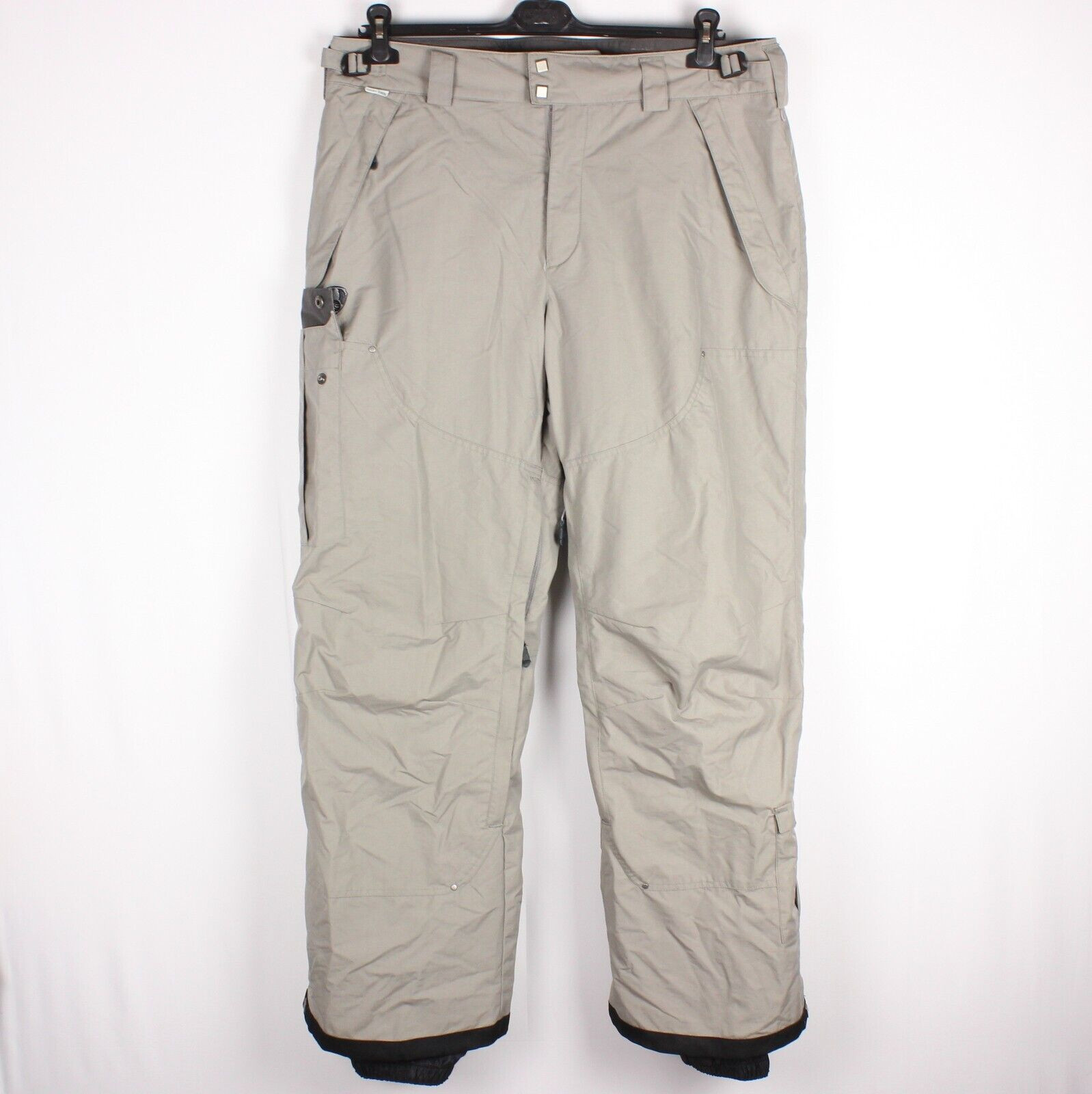 COLUMBIA Convert Hombres Pantalones de Nieve Talla L (W38 L32) Snowboard Gris...