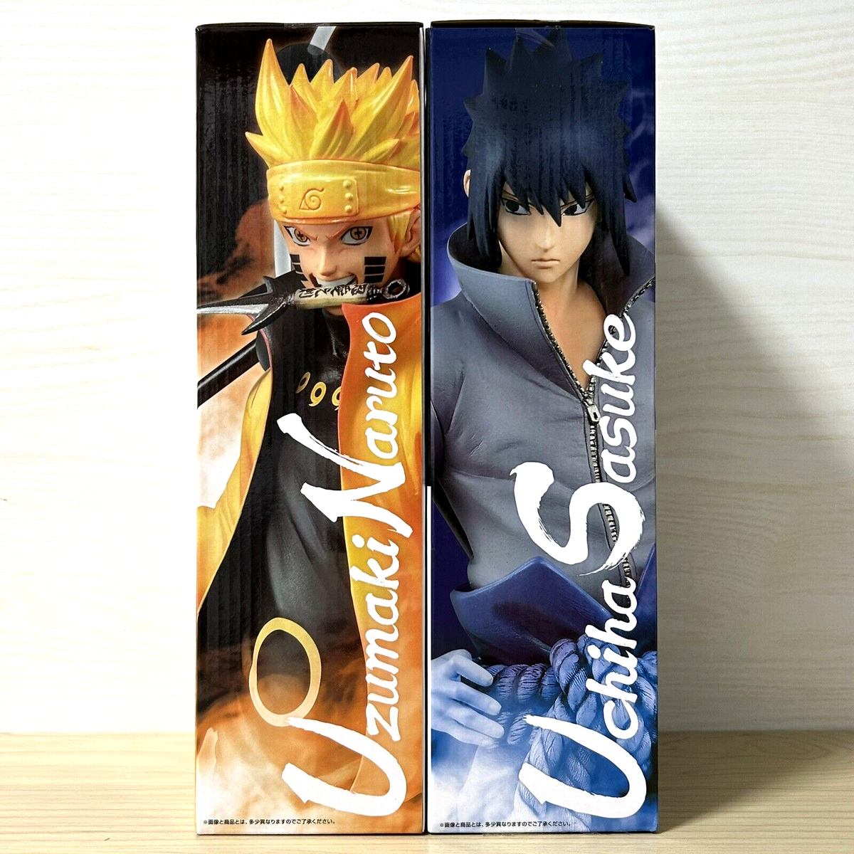 Naruto Shippuden Naruto Sasuke Figure Ichiban Kuji Pirze A & B