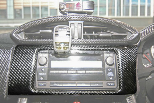 For TOYOTA BRZ FT86 GT86 navigation Surround (RHD Only) OE Style Dry Carbon - Picture 7 of 7