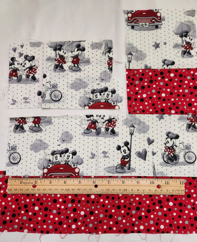 Fabric Scrap Bundle Cotton Quilting & Novelty Prints for Small Projects & Crafts - Picture 21 of 24