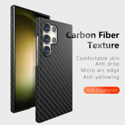 Ultra Thin Carbon Fibre Shockproof Case For Samsung Galaxy S24