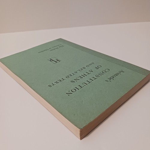 Aristotle's Constitution of Athens and Related Texts 1950, Paperback - Picture 9 of 16