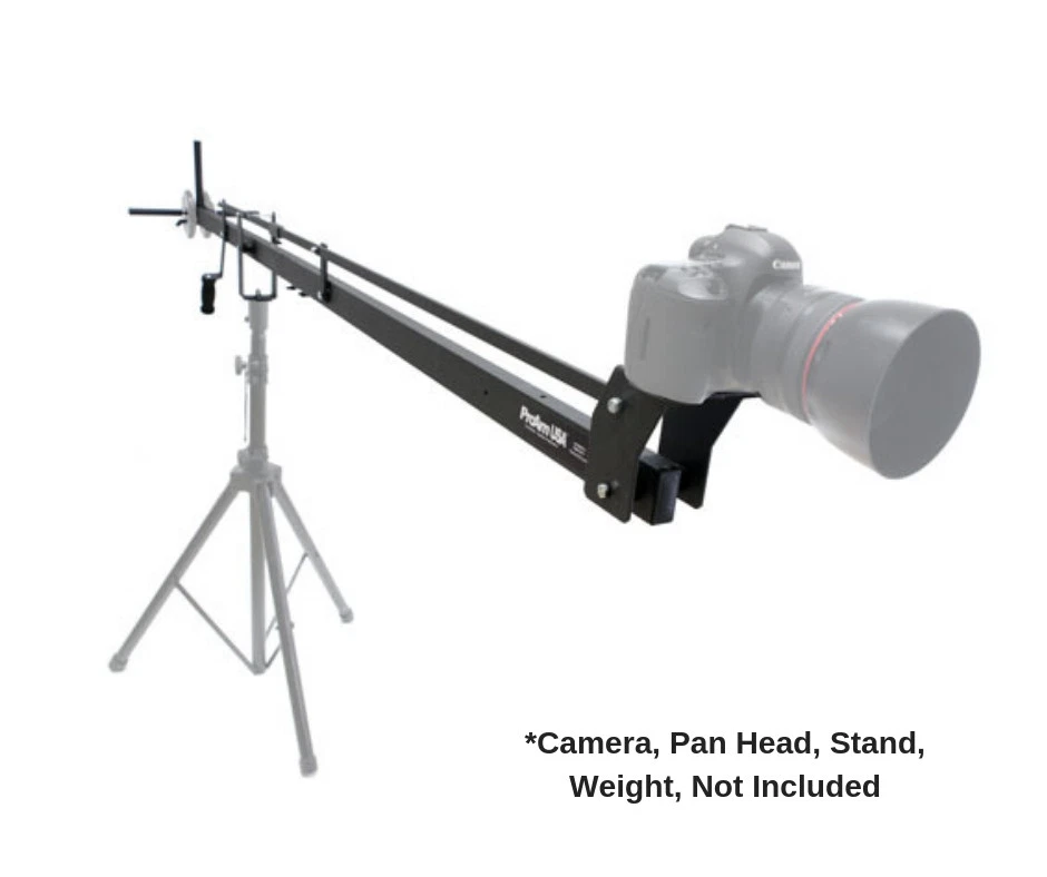 ProAm USA DVC210 Orion DSLR Video Camera Jib Crane Tilt, 8ft - Image 4 of 4