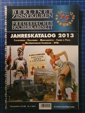 Berliner Zinnfiguren Jahreskatalog 2013 Sammlung Franz Gauker H11299