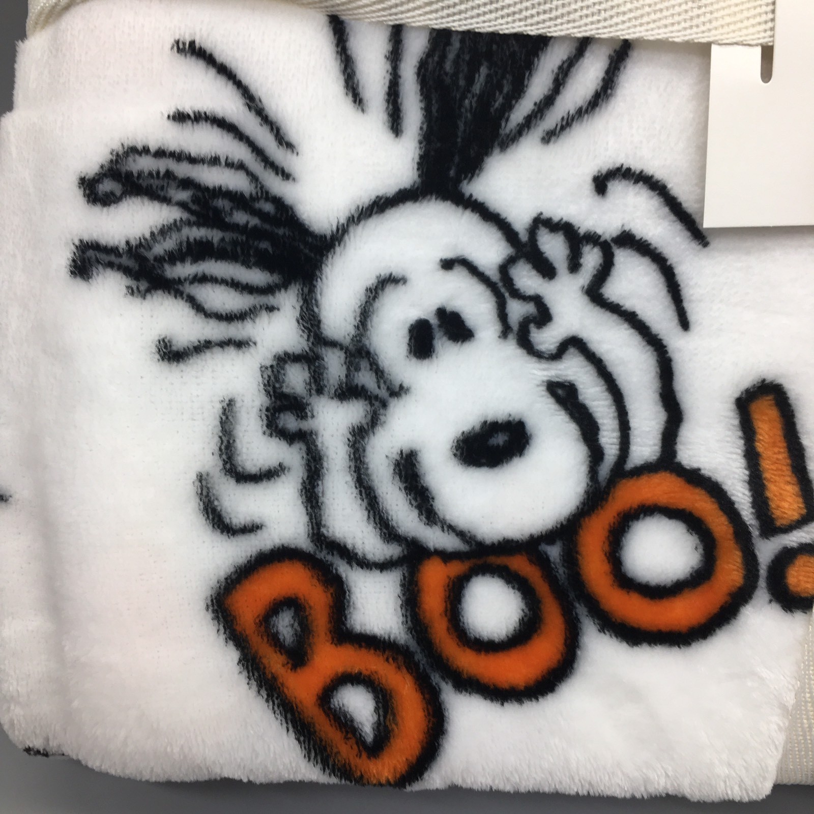 Peanuts Berkshire Halloween Blanket VelvetSoft Throw Great Pumpkin