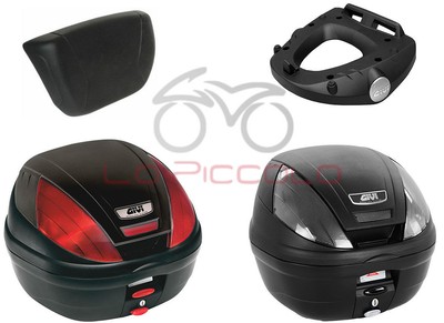 Givi Top Case Luggage E370 N / NT + Brackets SR86 Yamaha Neo S 50 100 1997-2002