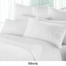 Luxury Hotel Quality White Solid 1200 TC Egyptian Cotton US Queen Available-5