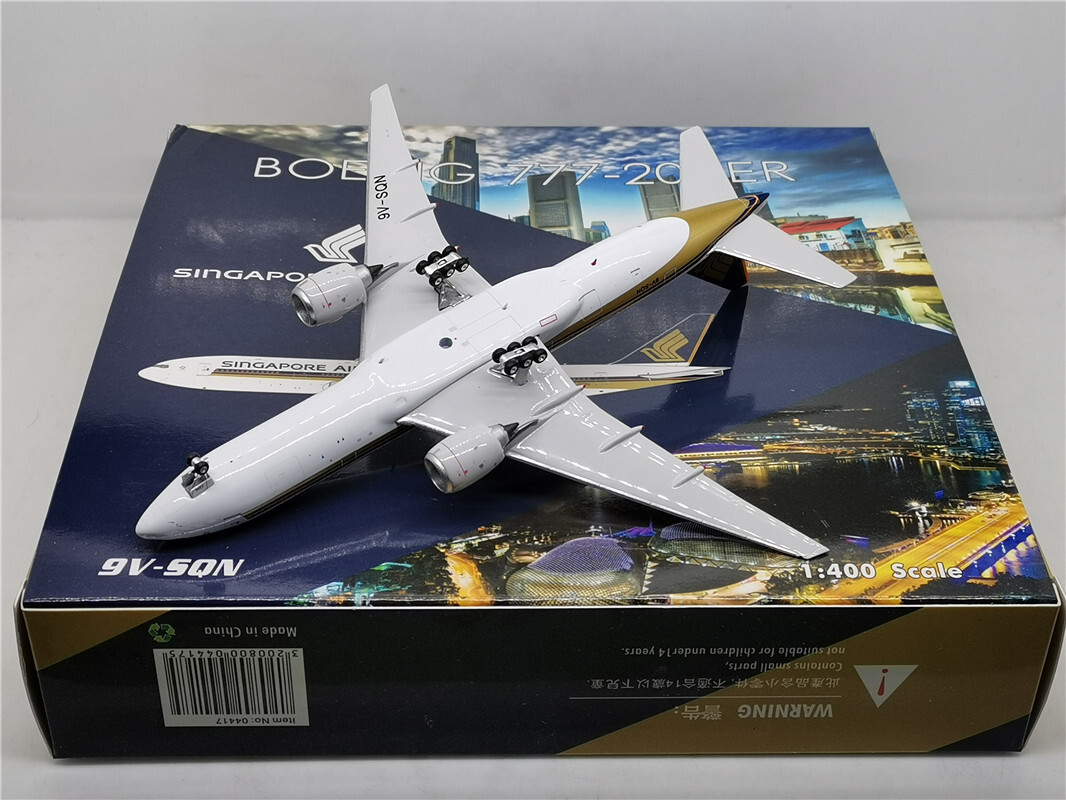 1:400 Phoenix SINGAPORE AIRLINES B777-200ER Airplane Diecast