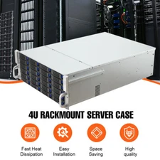 4U Server Chassis 24x hot-swappable SATA (II or III) / SAS 6G drive bays US