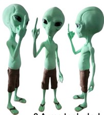 Paul the Alien Garage Kit Figura Statua da Collezione Fatta a Mano ⭐110Cm VERNICE COMPLETA⭐️