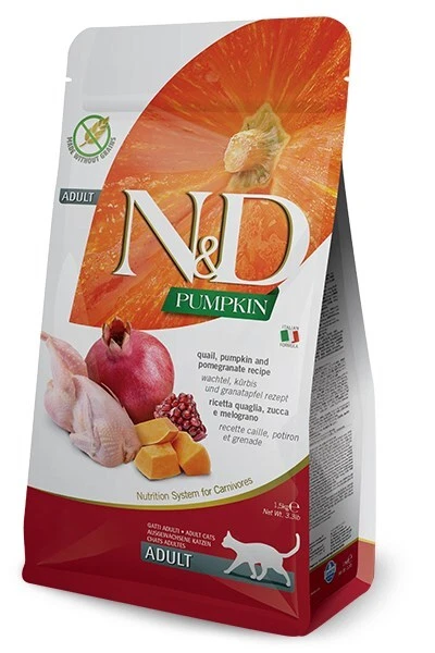 N&d cat food clearance pumpkin
