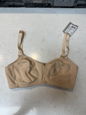 AMOENA RUTH SB Bra NUDE 32C Wirefree Mastectomy Bra Model # 0872 - NEW