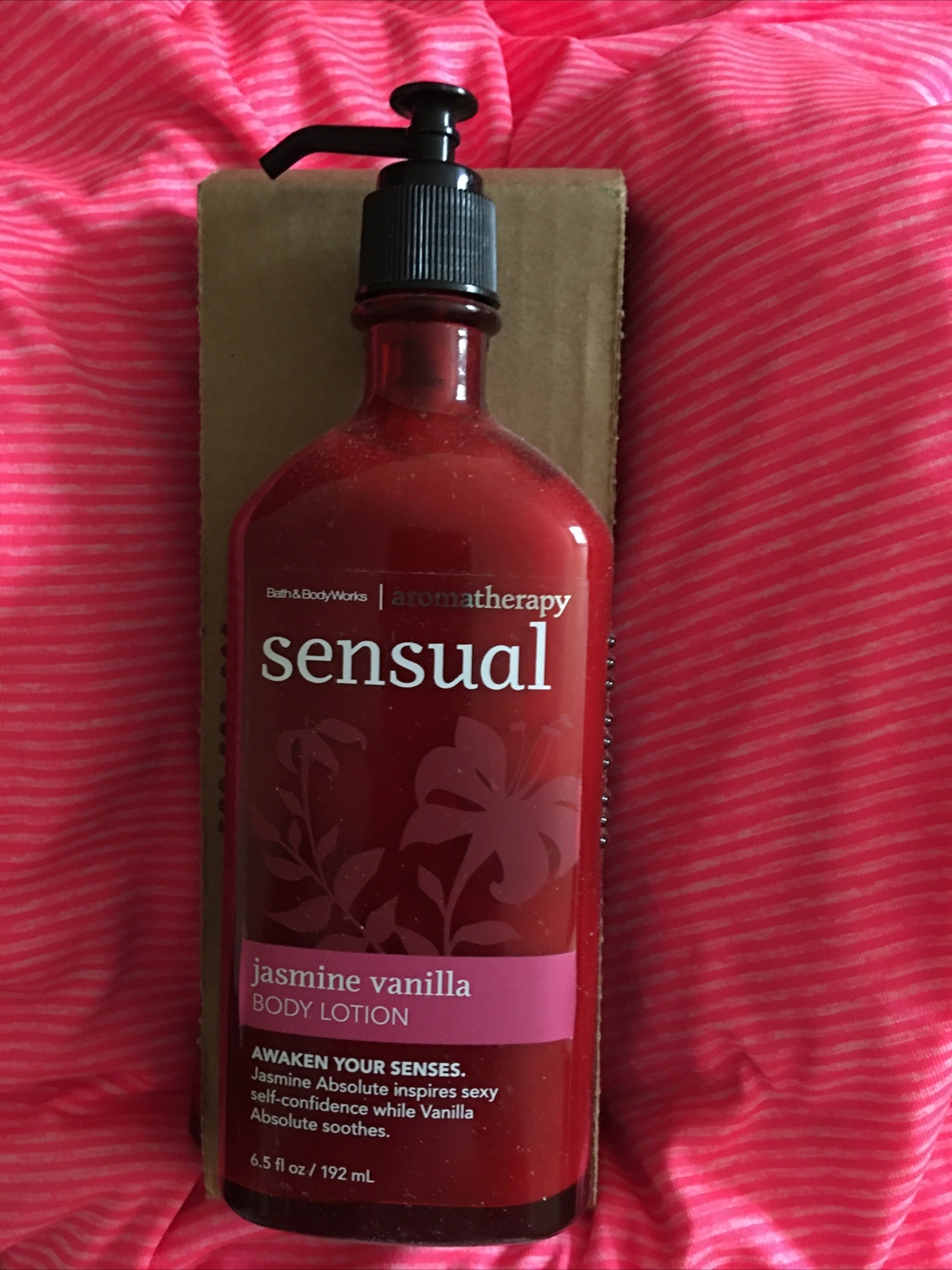 Bath & Body Works Aromatherapy Sensual Jasmine Vanilla Body Lotion 6.5