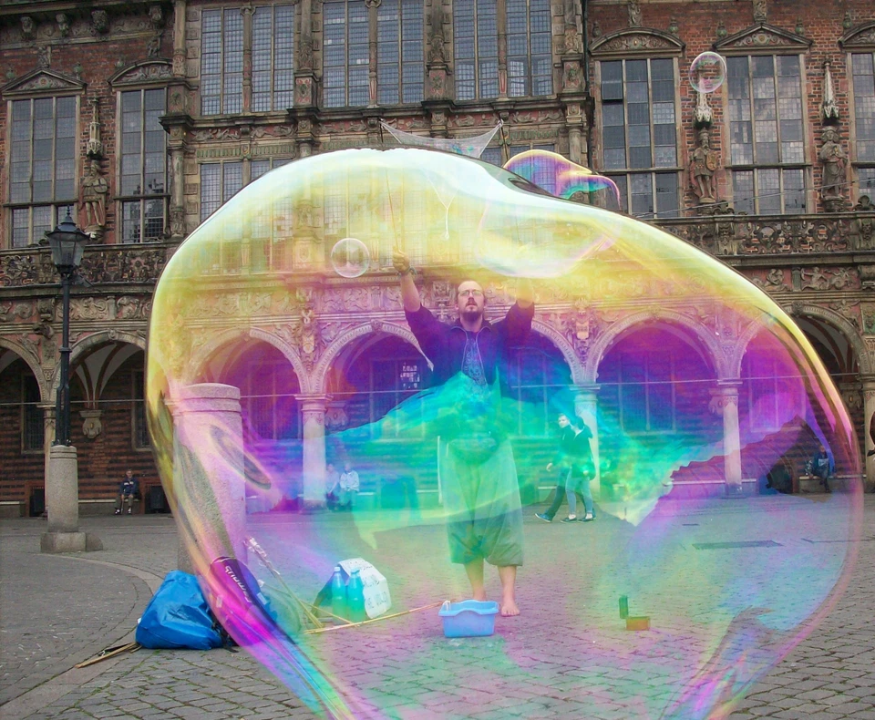 10L RIESEN SEIFENBLASEN Geburtstag Hochzeit Party Fest Riesenseifenblasen Spiel - Bild 4 von 4