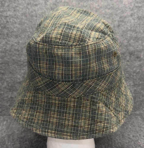 Vintage Nike Golf Bucket Hat Cap Size S/M Nike Logo Green plaid Y2K Outdoors - Picture 4 of 7