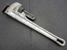 Ridgid 14" Aluminum Pipe Wrench Model No. 814 Catalog No. 31095 Made in USA