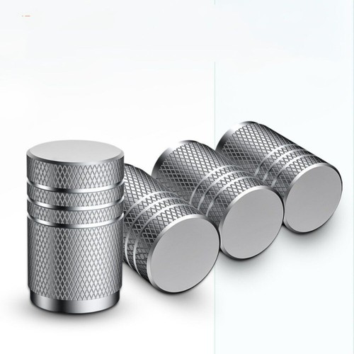 Dustproof Tire Valve Cap Knurling Style Dust Cover Universal Accessories - Picture 13 of 13