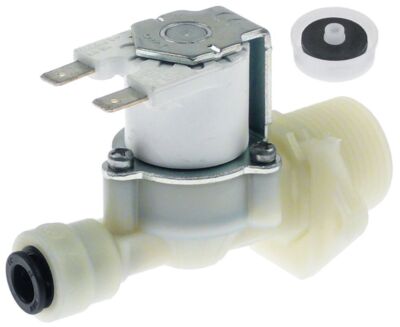 Magnetventil 1-fach 220/240V 3/4'' für Cookmax Garbin Hendi Tecnoeka Unox G374009