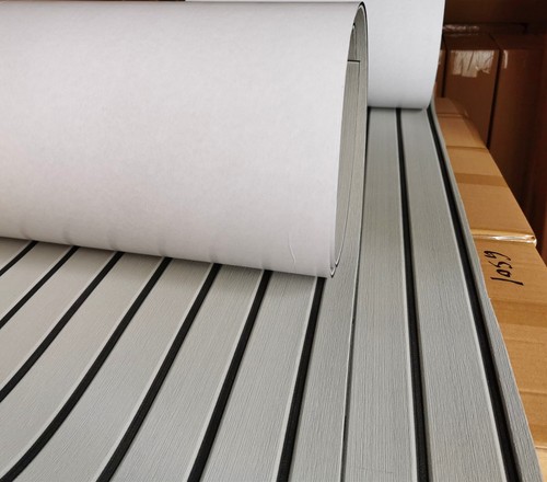 EVA Foam Boat Flooring Marine Teak Decking For Yacht Carpet Light Grey 90×240cm - Picture 7 of 24