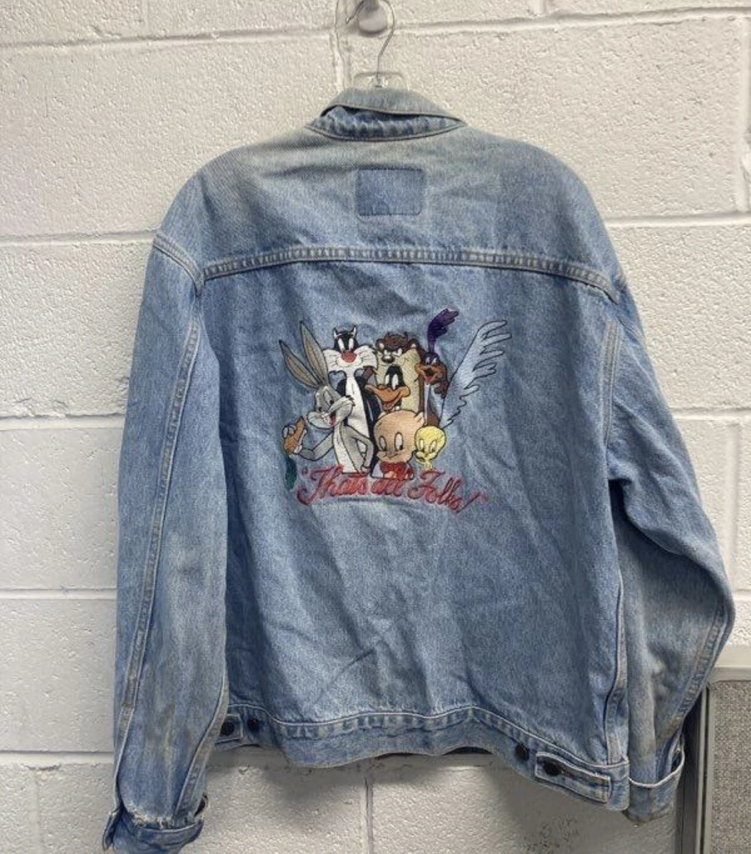 Looney tunes deals denim jacket