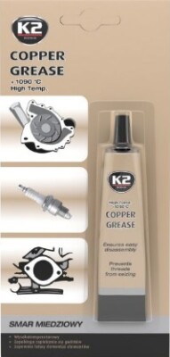COPPER GREASE K2 20g ANTI-SEIZE HIGH TEMPERATURE PASTE & ANTI-CORROSION COMPOUND