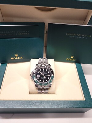 NEW 2024! Rolex GMT-Master II Sprite Jubilee 126720VTNR Lefty