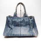 NO TARIFF Prada Tote Bag Blue Denim 2291974
