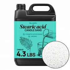 4.3 LB Stearic Acid for Candle Making, Soap Making, Lotion Making and Cosmetics