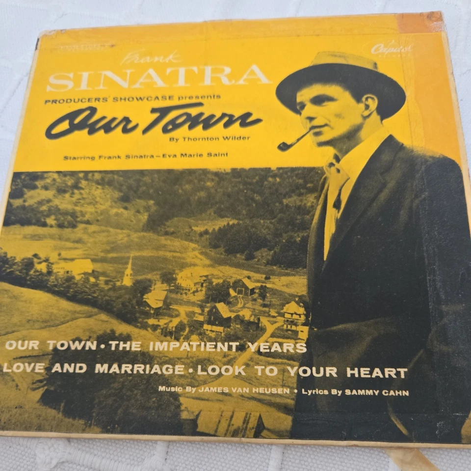 Frank Sinatra – Our Town (Capitol 1956) 7" vinyl EP VG/VG - Image 3 of 4